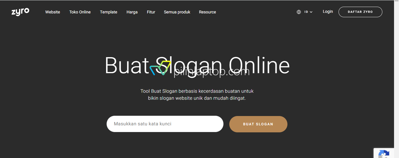 Aplikasi pembuat slogan mudah 